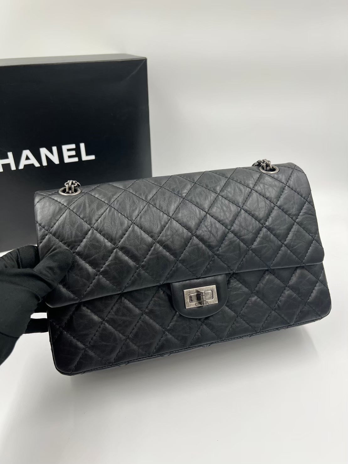 Chanel 2.55銀釦 / Rank SA