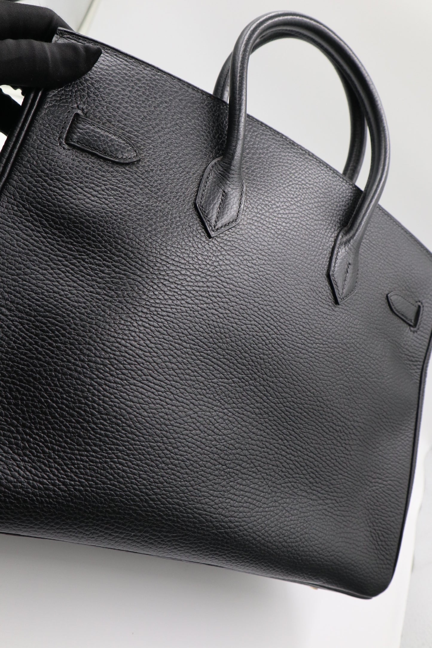 Hermes birkin 35 Black&Gold 鉑金35 黑金/ Rank SA 250722002